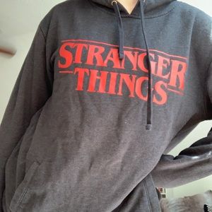 black stranger things hoodie